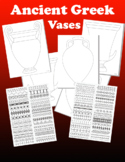 Greek Vase Worksheets and Pattern Samples