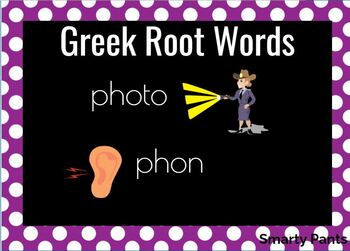 Preview of Greek Words Photo and Phon BOOM Cards