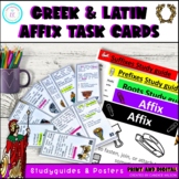 Greek and Latin Affix Task Cards