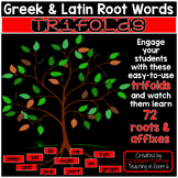 Greek and Latin Root Word Trifolds