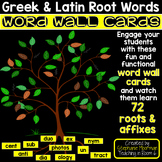 Greek and Latin Roots Word Wall
