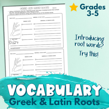 Preview of Greek and Latin Root Words
