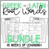 Greek and Latin Root Words Bundle