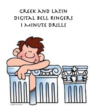 Preview of Greek and Latin Root Words Digital Drills