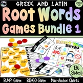 Greek and Latin Root Words Morphology Activity Games Bundl