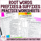 Greek and Latin Root Words, Prefixes, and Suffixes Workshe