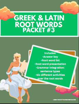Preview of Greek and Latin Roots: Activity Packet #3