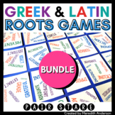 Greek and Latin Roots Games for Early Finishers or Test Prep
