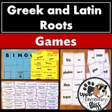 Greek and Latin Roots Games