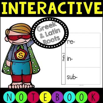 Preview of Greek and Latin Roots Interactive Notebook- 4th and 5th