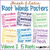 Greek and Latin Roots Posters Subway Art, Volume 2