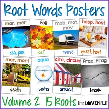 Preview of Greek and Latin Roots Posters, Volume 2 Supplement