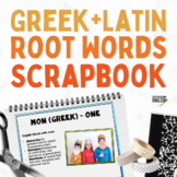 Greek and Latin Roots Scrapbook with Examples and Definitions