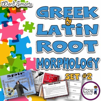 Preview of Greek and Latin Roots {Set #2}