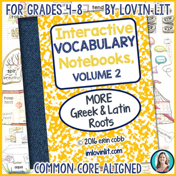 Preview of Greek and Latin Roots: Vocabulary Activities, VOLUME 2 (Supplement)