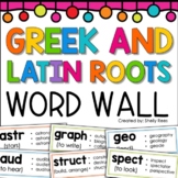 Greek and Latin Roots Word Wall | Root Words Posters
