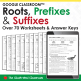 Greek and Latin Roots Worksheets for Google Classroom (Dis