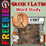 Greek and Latin Roots and Affixes Word Study