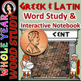 Greek and Latin Roots and Affixes Word Study