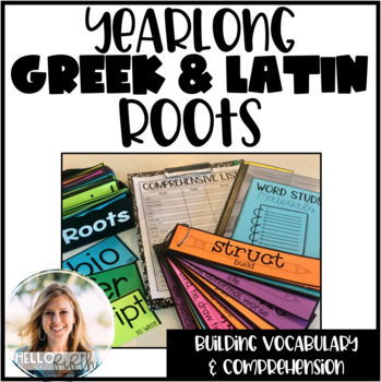 Greek and Latin Roots for the Whole Year by Hello Fifth | TpT