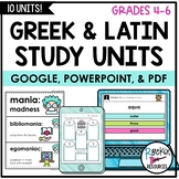 Greek and Latin Roots, Root Words, Prefixes, Suffixes, Aff