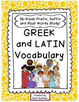 Preview of Prefixes, Suffixes, Root Words Greek and Latin
