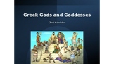 Greek and Roman Gods and Goddesses PowerPoint; Note-Taker 