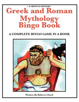 Preview of Greek and Roman Mythology Bingo Book