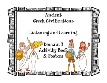 Preview of Greek gods and goddesses Activity Book and Posters