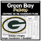 Green Bay Packers Graphing on the Coordinate Plane Math Activity
