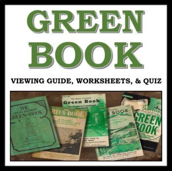 Preview of Green Book Movie Guide: Includes Viewing Guide, Worksheets, and Quiz