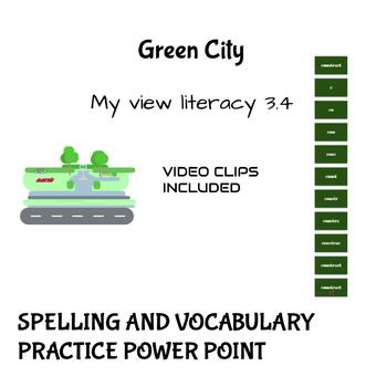 Preview of Green City Spelling and Vocabulary