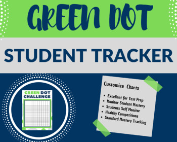 Preview of Green Dot Challenge Student Tracker
