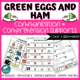 Green Eggs and Ham Communication and Comprehension Support