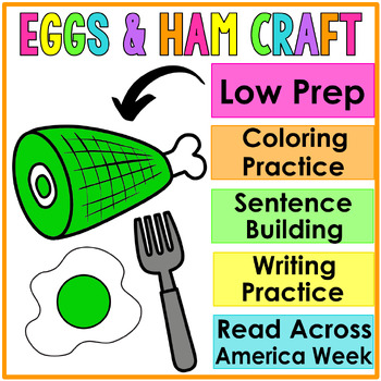 Green Eggs and Ham Craft ~Read Across America Week~ by Danielle Mastandrea