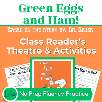 Preview of Green Eggs and Ham: Dr. Seuss Reader's Theatre and Activities- Fluency Practice
