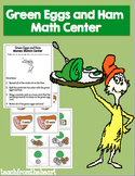 Green Eggs and Ham Math Center FREEBIE