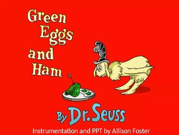 Green Eggs and Ham Play Along by Merry Maestro's Music Store | TPT