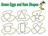 Green Eggs and Ham Shape Match