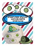 Green Eggs and Ham Word Building Craft for Word Families a