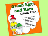 Green Eggs & Ham  Activity Pack:  sequence , books, foldab