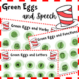 Green Eggs and Speech - Dr. Seuss Week Activity