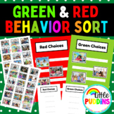 Green & Red Real Picture Behavior Sort Mats