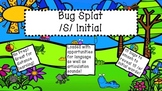 Green Screen Articulation Bug Splat Activity Initial/S/ distance learning/no pre
