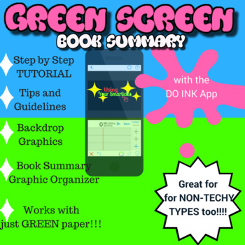 Preview of Green Screen Book Review - with Do Ink! (EDITABLE)
