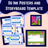 Green Screen Posters & Storyboard Template for Students Us