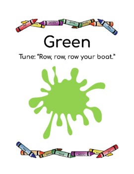 Preview of Green Sing and Learn Frog Street Press Book