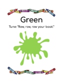 Green Sing and Learn Frog Street Press Book