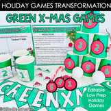 Green X-Mas (Christmas) Holiday Games