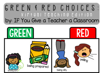Preview of Green and Red Choices: Virtual Teaching Edition